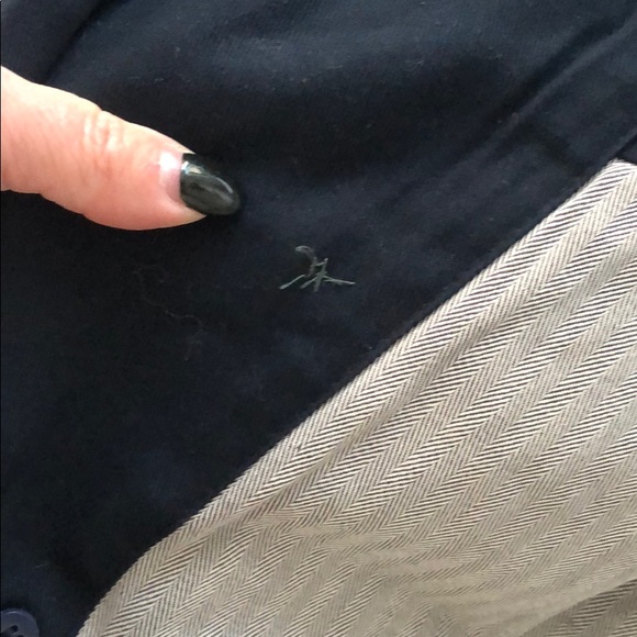 Mens Wool Pea Coat (XS) - Picture 8 of 13